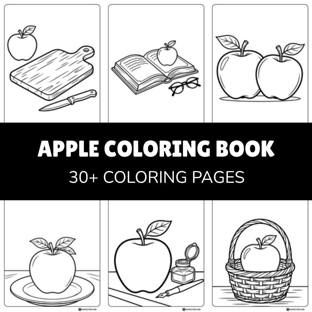 apple coloring book product